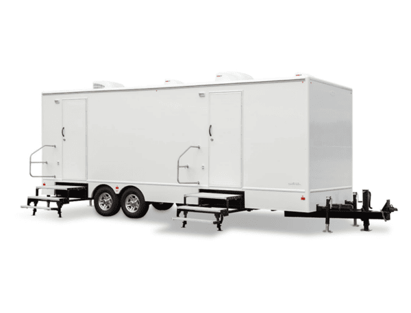 10-Stall 2-Door Restroom Trailer