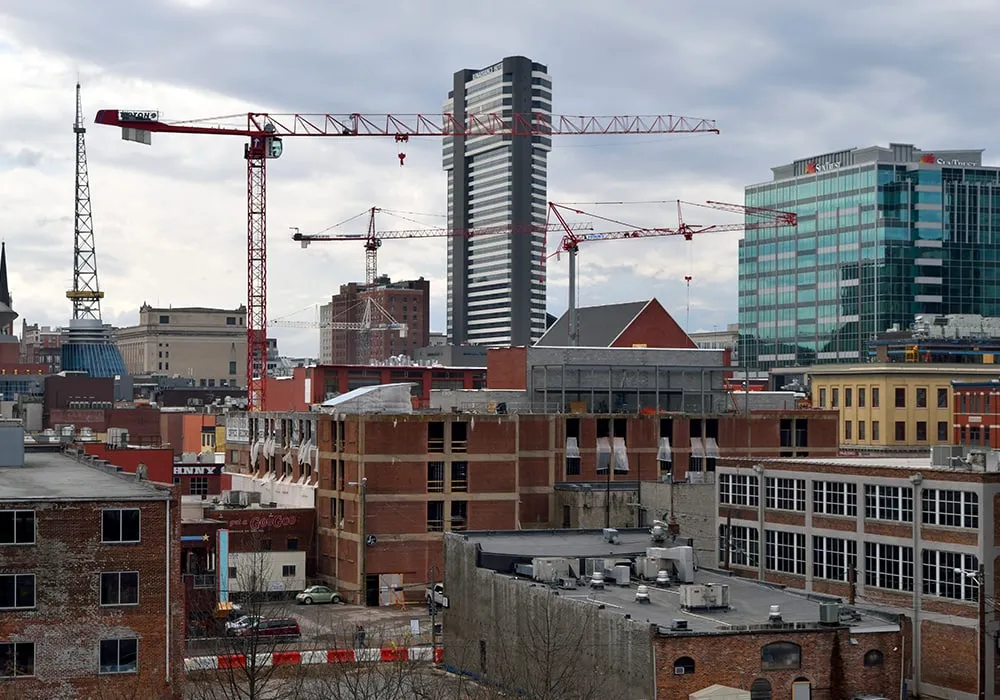 Porta John rental for Nashville Construction sites